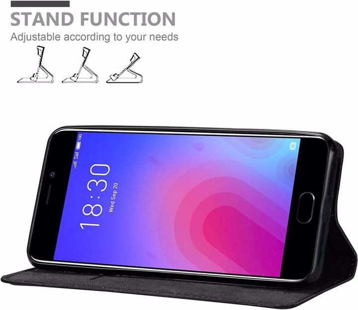 Immagine prodotto Cadorabo Copertina magnetica invisibile del libro (Meizu M6)