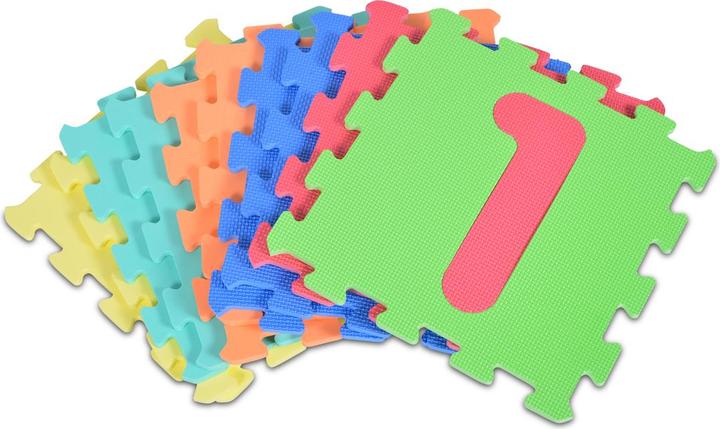 Produktbild Moni Puzzle Spielmatte 10 teilig (32 x 32 x 1 cm)