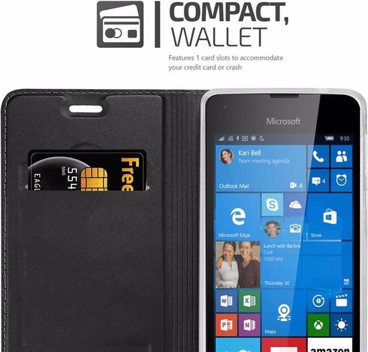 Immagine prodotto Cadorabo Copertina in stile libro di classe (Microsoft Lumia 550)