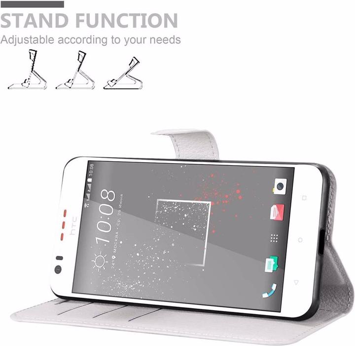 Immagine prodotto Cadorabo Libro con copertina con funzione di stand (HTC Desire 10 Stile di vita, HTC Desire 825)