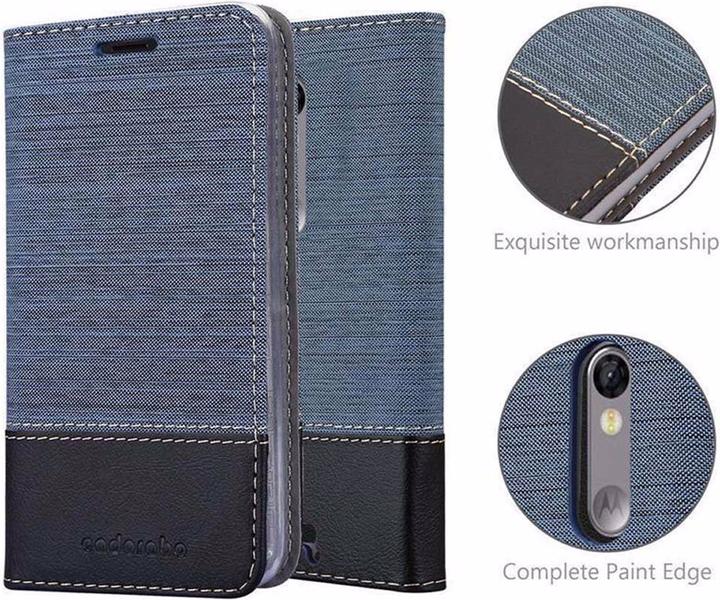 Immagine prodotto Cadorabo Copertina del libro Jeans Optics (Motorola Moto X3)