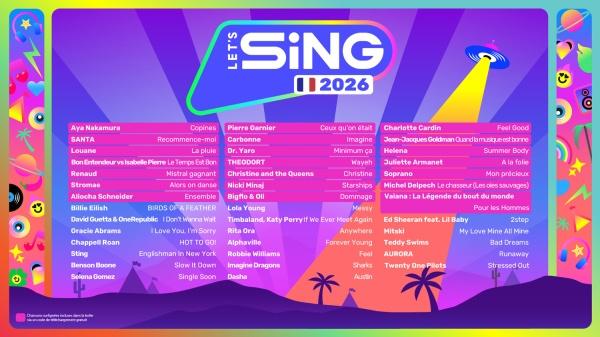 Produktbild Plaion Let's Sing 2026 French Version (Xbox Series X, FR)