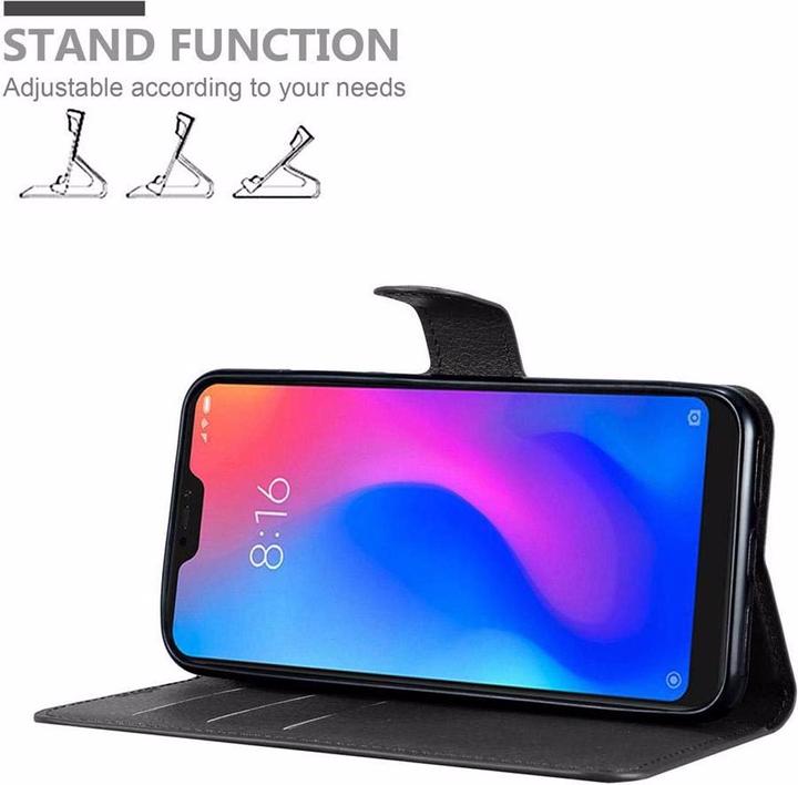 Image du produit Cadorabo Book avec fonction stand Cover (Xiaomi Redmi 6 Pro, Xiaomi Mi A2 Lite ?)