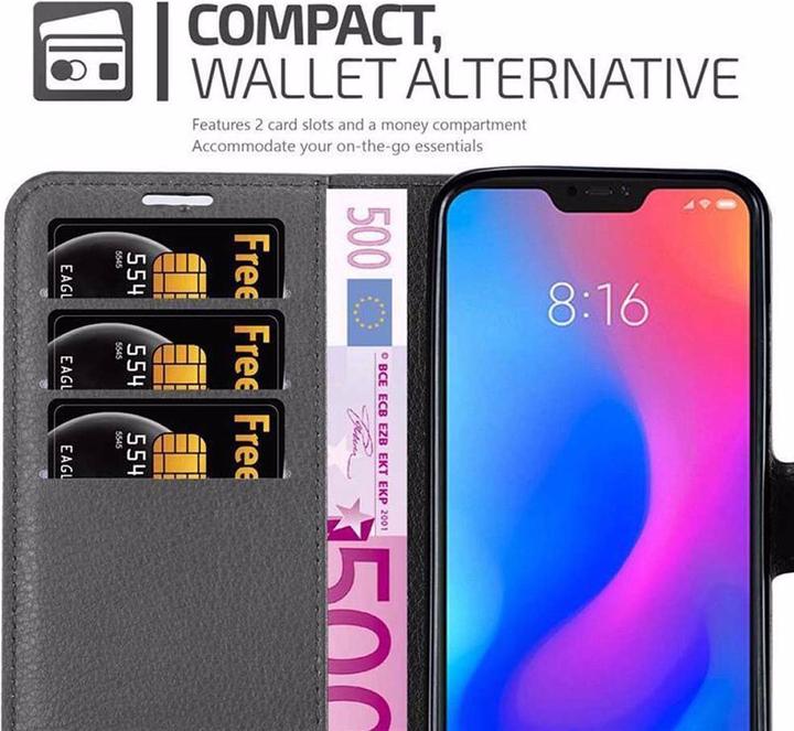 Image du produit Cadorabo Book avec fonction stand Cover (Xiaomi Redmi 6 Pro, Xiaomi Mi A2 Lite ?)