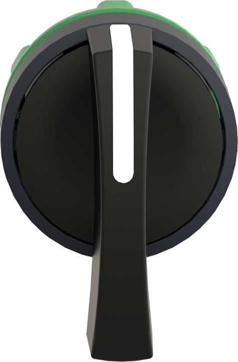 Image du produit Schneider Electric Commutateur rotatif 22mm ZB5AJ2 noir 2 Pos
