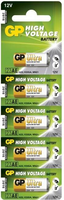 Actual product image GP Batteries Super Alkaline (5 pcs., A23, 55 mAh)