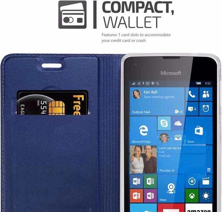 Immagine prodotto Cadorabo Copertina in stile libro di classe (Microsoft Lumia 550)