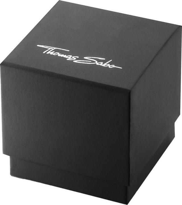 Actual product image Thomas Sabo WA0434 Damenuhr Divine Jewellery Stone silberfarben 33mm 5ATM (Watch with gemstone, Analogue wristwatch, 33 mm)