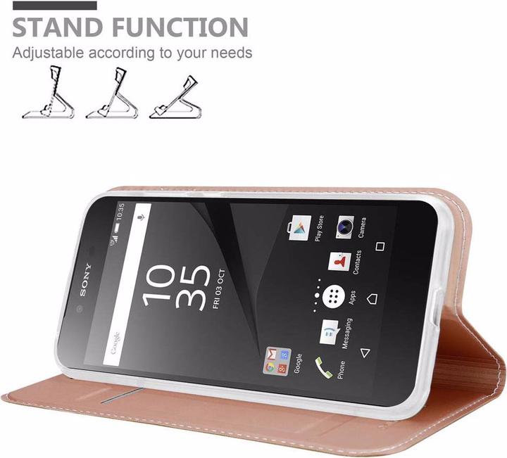 Produktbild Cadorabo Book Classy Style Cover (Sony Xperia Z5 Premium)