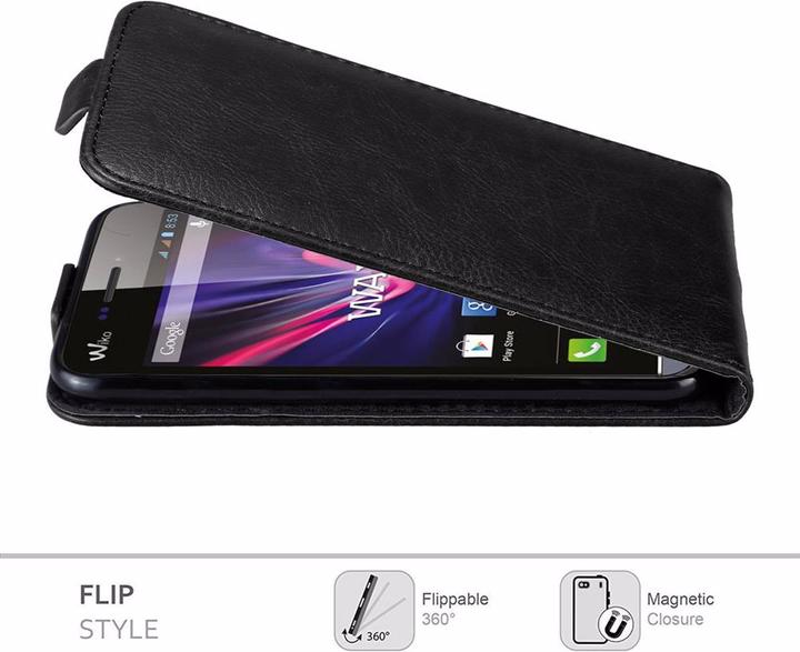 Immagine prodotto Cadorabo Flip Smooth Cover (coperchio liscio) (Wiko Wax)