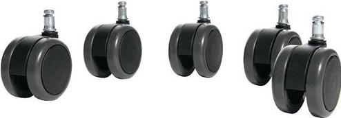 Topstar Ruote 6990-7 Pavimenti duri Nero
