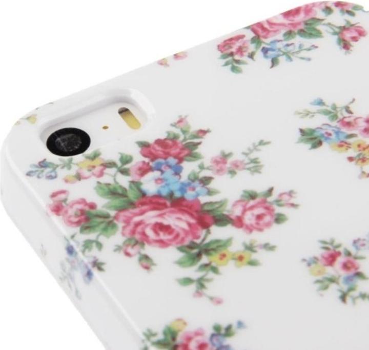 Produktbild König Design Schutzhülle Hard Case für Apple iPhone 5 / 5s Blume (Apple iPhone 5)