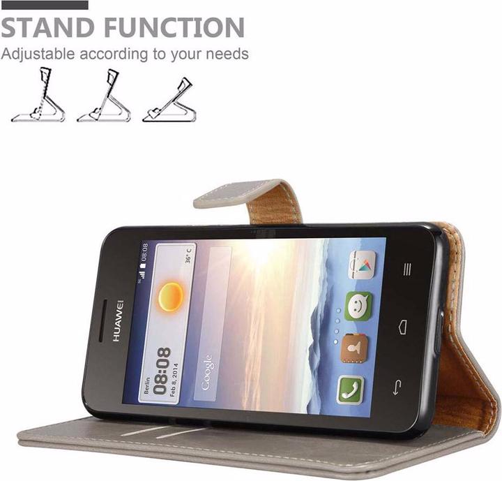 Immagine prodotto Cadorabo Copertina di lusso del libro (Huawei Ascend Y330)