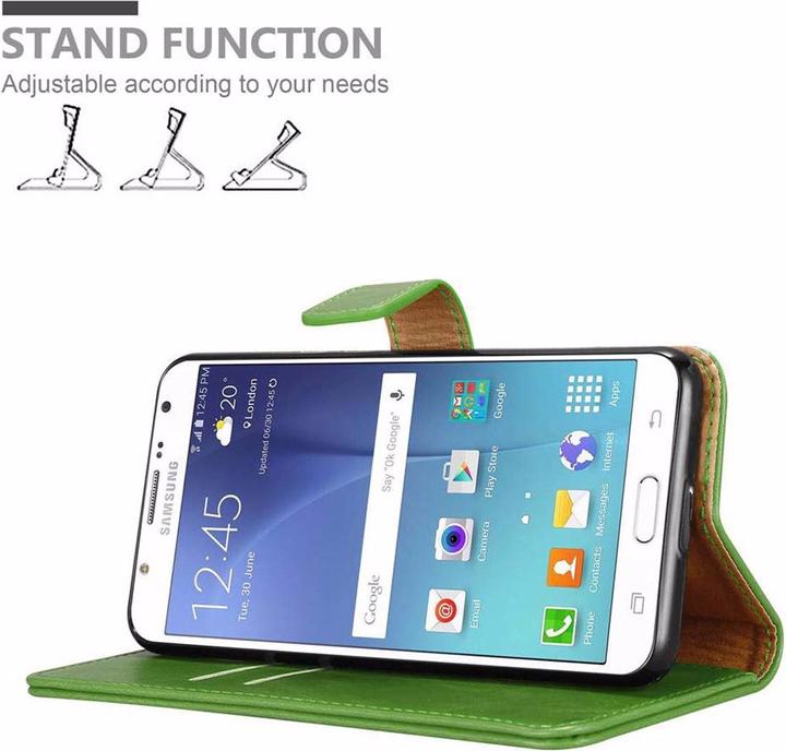 Actual product image Cadorabo Book Luxury Cover (Samsung Galaxy J7)