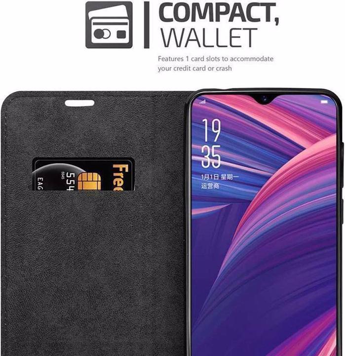 Produktbild Cadorabo Book Invisible Magnet Cover (Oppo R17 Pro)