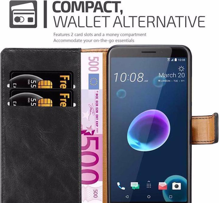 Immagine prodotto Cadorabo Copertina di lusso del libro (HTC Desire 12)