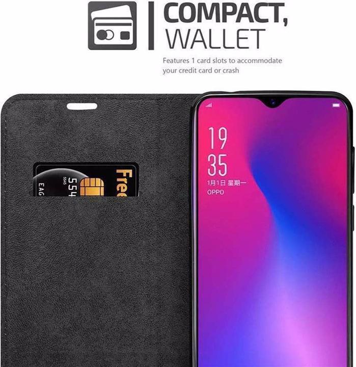 Produktbild Cadorabo Book Invisible Magnet Cover (Oppo R17)