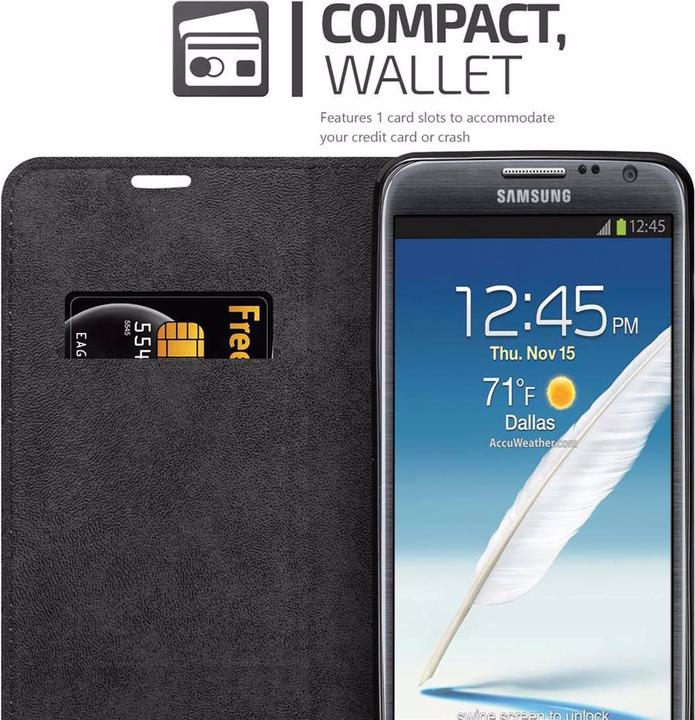 Immagine prodotto Cadorabo Copertina magnetica invisibile del libro (Samsung Galaxy Note 2)
