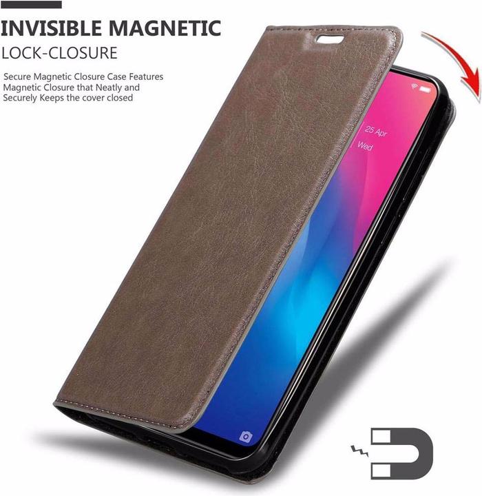 Immagine prodotto Cadorabo Copertina magnetica invisibile del libro (Vivo Y85)