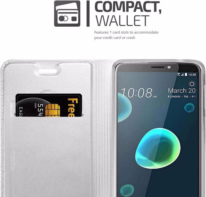 Image du produit Cadorabo Book Classy Style Cover (HTC Desire 12+)