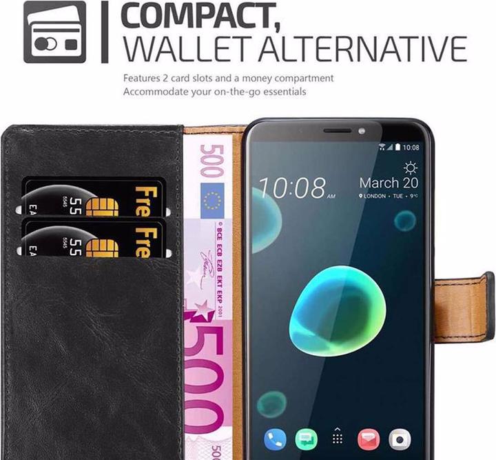 Actual product image Cadorabo Book Luxury Cover (HTC Desire 12+)
