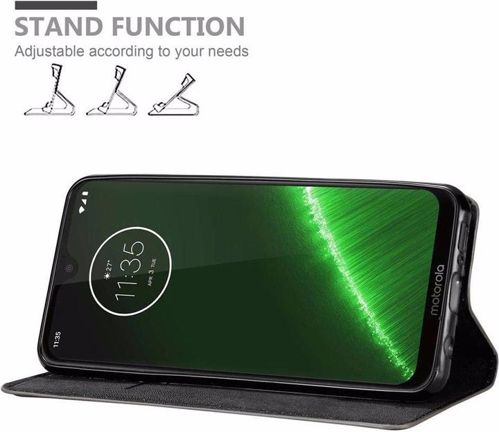Produktbild Cadorabo Book Invisible Magnet Cover (Motorola Moto G7, Motorola Moto G7 Plus)