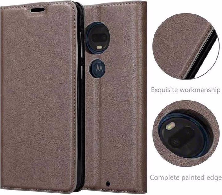 Produktbild Cadorabo Book Invisible Magnet Cover (Motorola Moto G7, Motorola Moto G7 Plus)