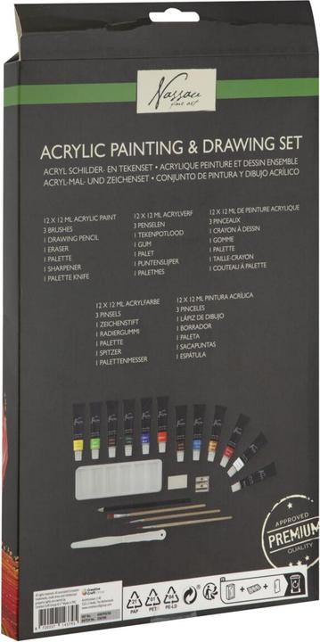 Image du produit Grafix Nassau - Painting and drawing set 20pcs (AR0703/GE)