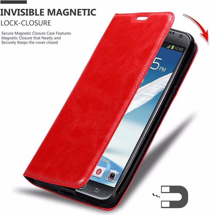 Image du produit Cadorabo Book Couverture magnétique invisible (Samsung Galaxy Note 2)