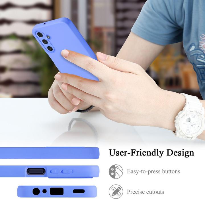 Image du produit Cadorabo Housse pour Samsung Galaxy A15 TPU avec protection liquide en silicone (Samsung Galaxy A15)
