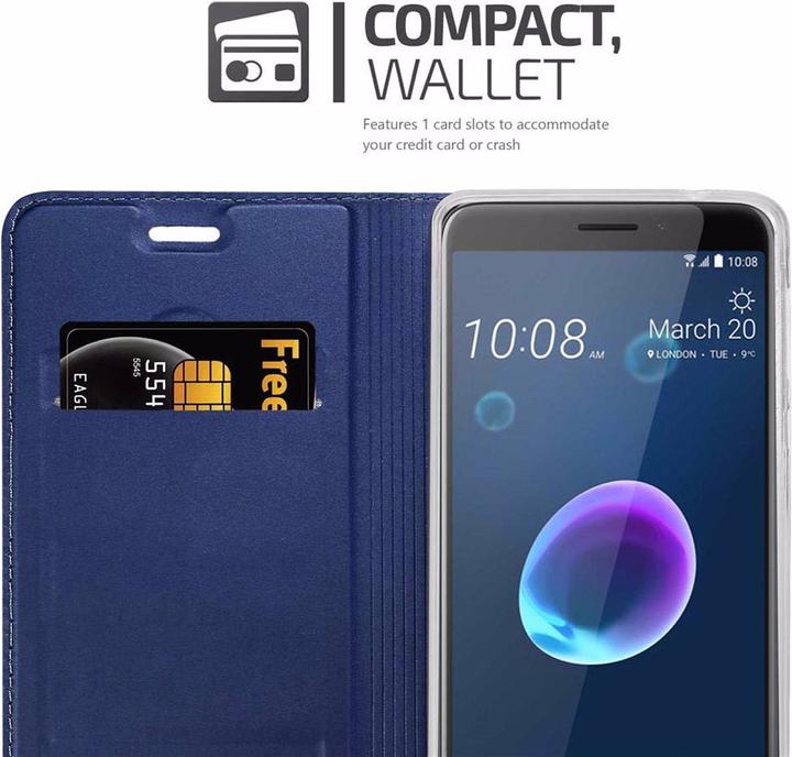 Image du produit Cadorabo Book Classy Style Cover (HTC Desire 12)