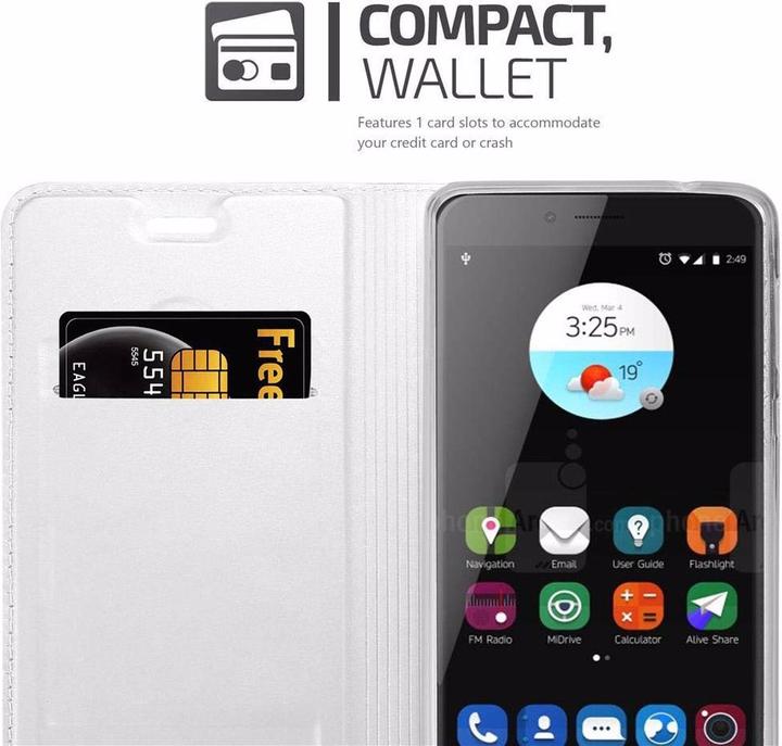 Image du produit Cadorabo Book Classy Style Cover (ZTE Blade V7)
