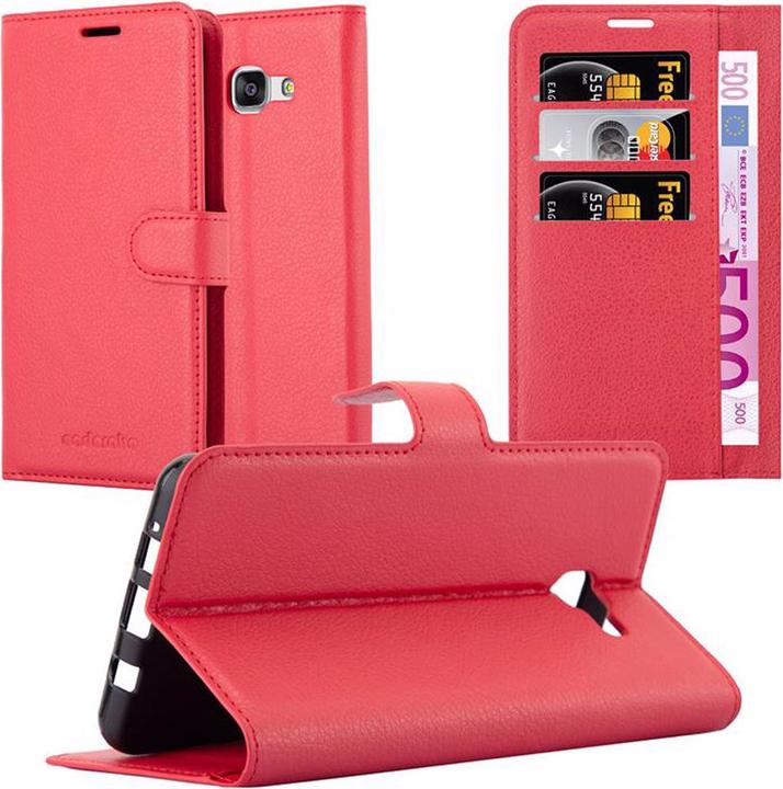 Actual product image Cadorabo Book with stand function cover (Samsung Galaxy A7 (2016))