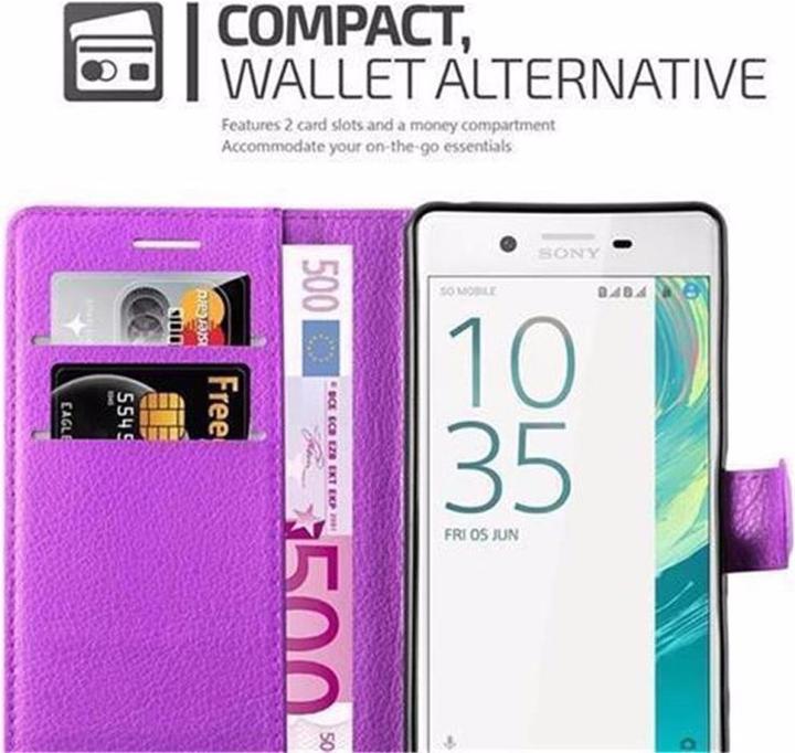 Produktbild Cadorabo Book mit Standfunktion Cover (Sony Xperia X)