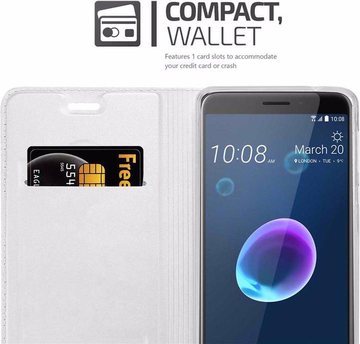 Produktbild Cadorabo Book Classy Style Cover (HTC Desire 12)