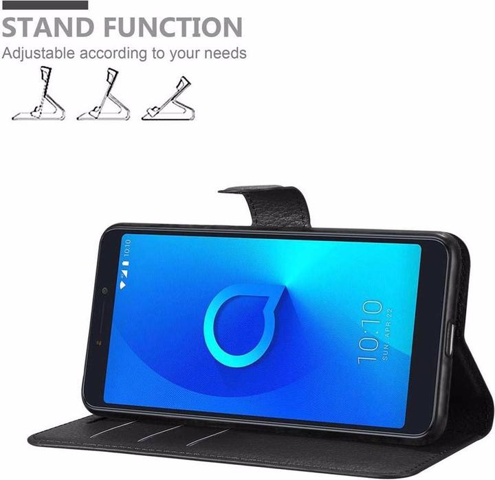 Image du produit Cadorabo Book avec fonction stand Cover (Alcatel 3C)