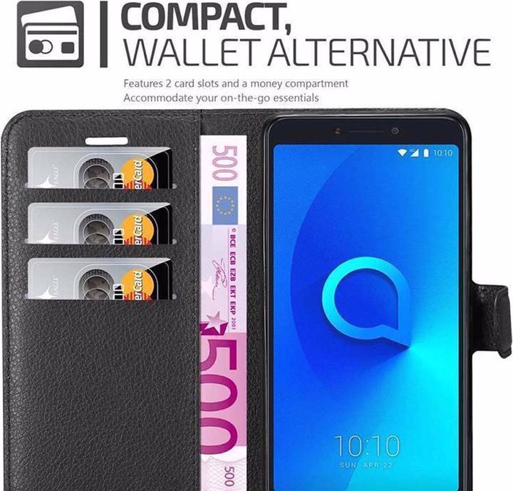 Image du produit Cadorabo Book avec fonction stand Cover (Alcatel 3C)