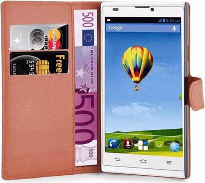 Actual product image Cadorabo Book with stand function cover (ZTE Blade L2)