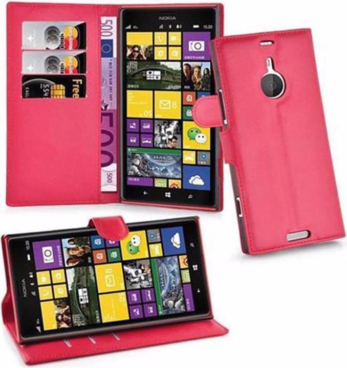 Actual product image Cadorabo Book with stand function cover (Nokia Lumia 1520)