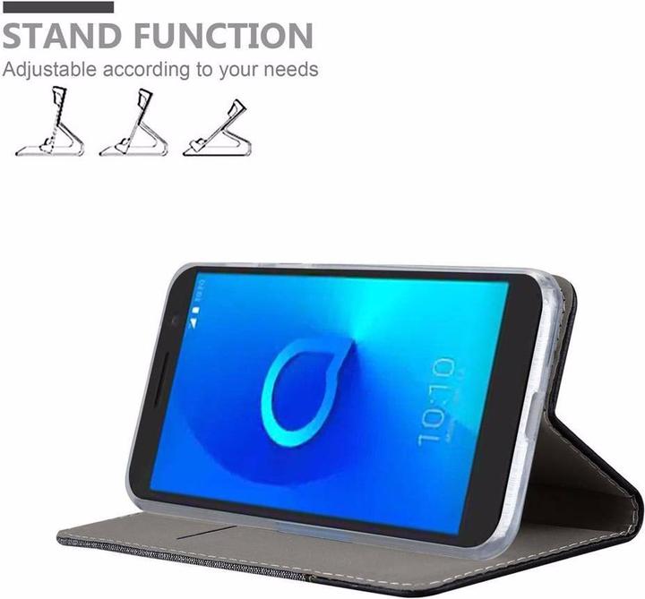 Actual product image Cadorabo Book Jeans Optics Cover (Samsung Galaxy J3 (2018))
