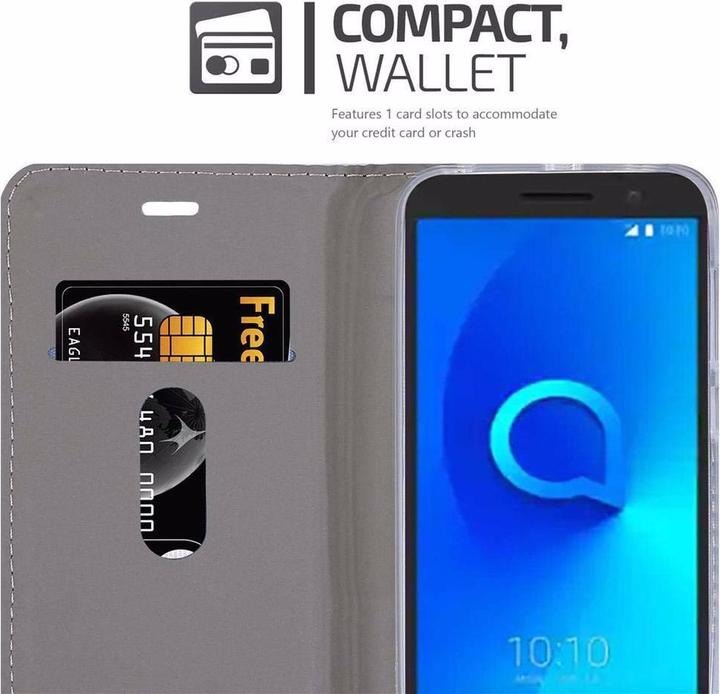 Actual product image Cadorabo Book Jeans Optics Cover (Samsung Galaxy J3 (2018))