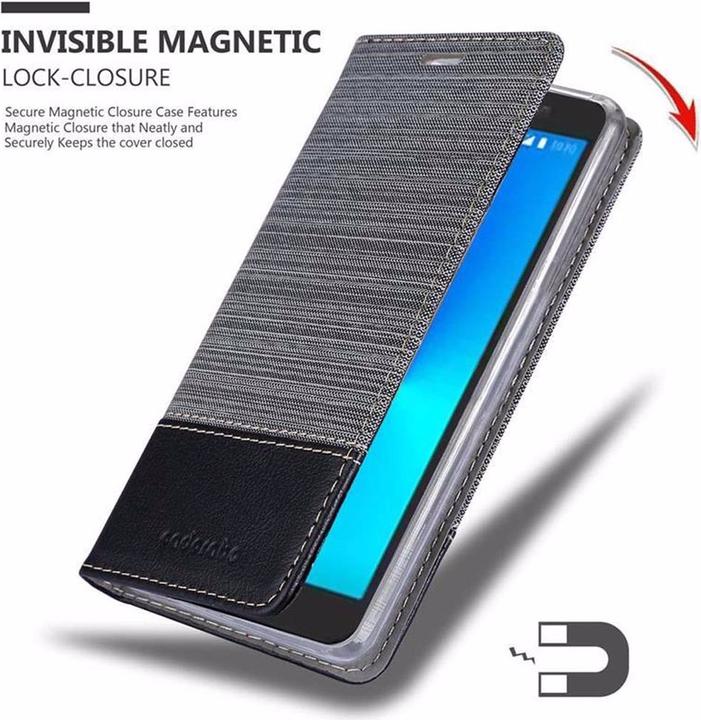 Actual product image Cadorabo Book Jeans Optics Cover (Samsung Galaxy J3 (2018))