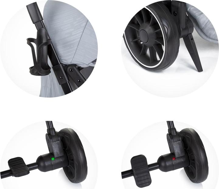 Produktbild Chipolino Kinderwagen Kiss klappbar
