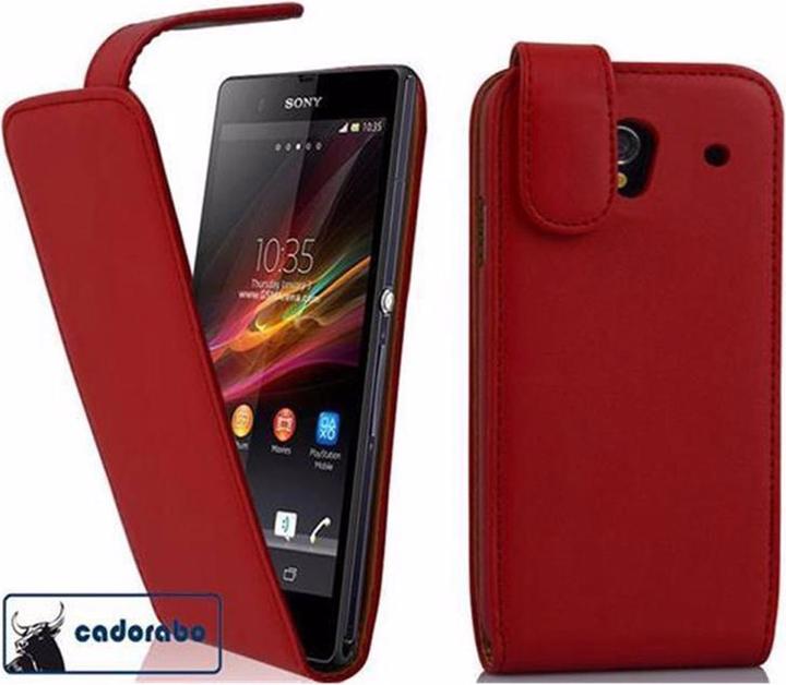 Actual product image Cadorabo Flip Smooth Cover (Sony Xperia Z1)