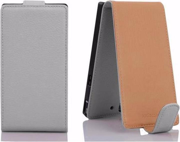 Produktbild Cadorabo Flip mit Struktur Cover (Huawei Ascend P7)