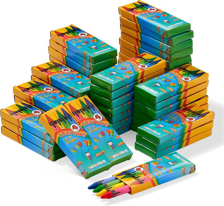 Immagine prodotto The twiddlers Wachsstifte 4er-Set 50 Stück (Multicolore, 50 x)