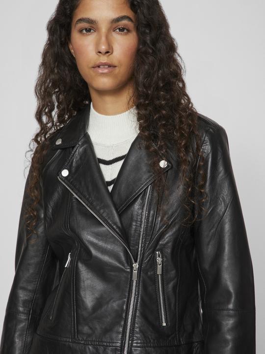 Image du produit Vila Veste en cuir style biker (40)