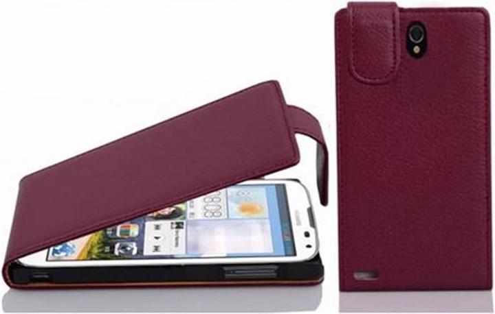 Actual product image Cadorabo Flip with structure cover (Huawei Ascend G610)