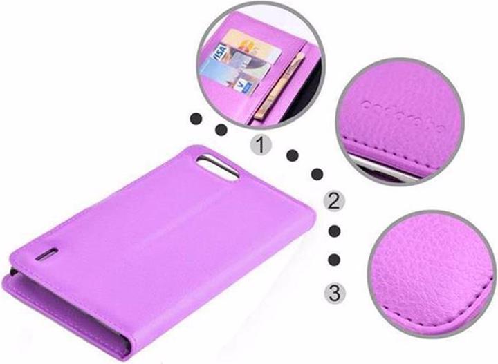 Actual product image Cadorabo Book with stand function cover (Fee 6 Plus)
