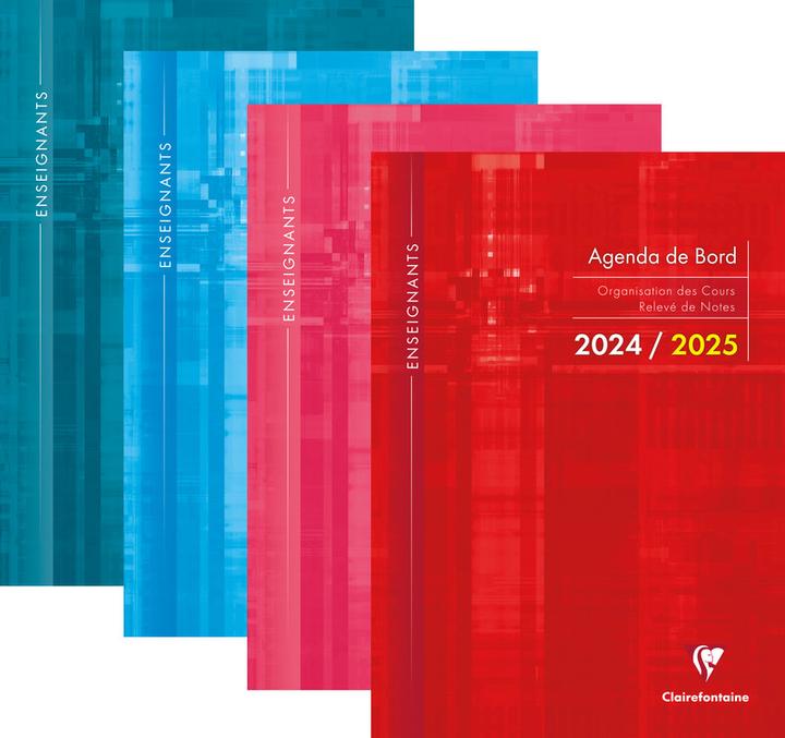 Clairefontaine Agenda degli insegnanti (21 x 29,7 cm, Francese)